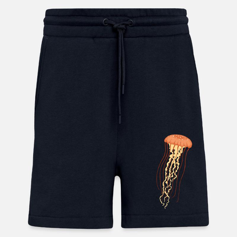 Méduse 2 - Short bio décontracté fabriqué en UE - DARK NAVY