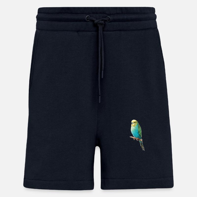 Perruche ondulée - Short bio décontracté fabriqué en UE - DARK NAVY