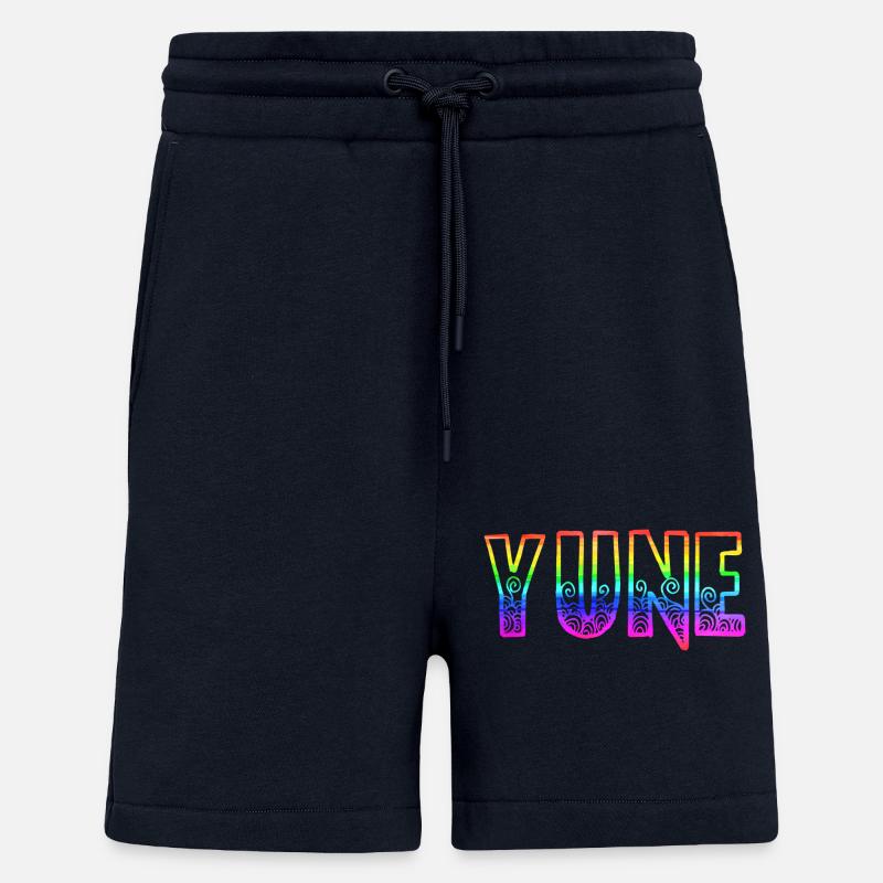yune rs regenbogen - Shorts - made by SPREAD - DARK NAVY