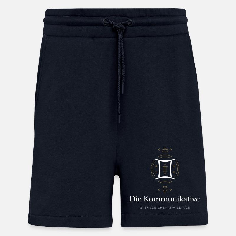 Kommunikative Zwillinge Gemini Shirt - Shorts - made by SPREAD - DARK NAVY