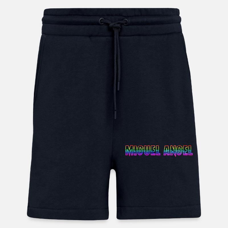 Miguel Angel RS Arc-en-ciel - Short bio décontracté fabriqué en UE - DARK NAVY