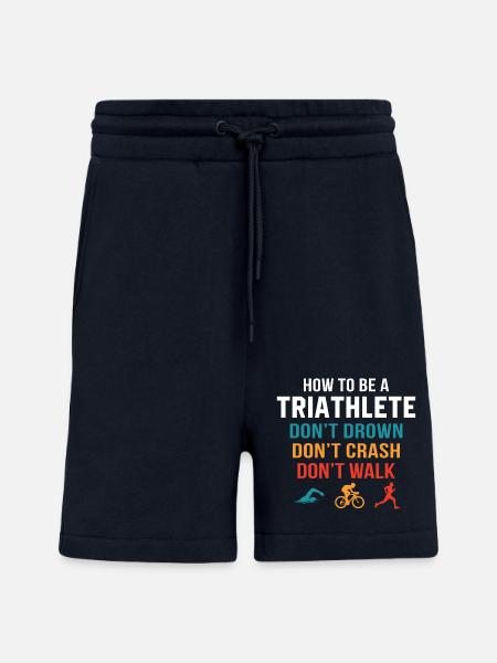 Wie wird man Triathlet? - Shorts - made by SPREAD - DARK NAVY