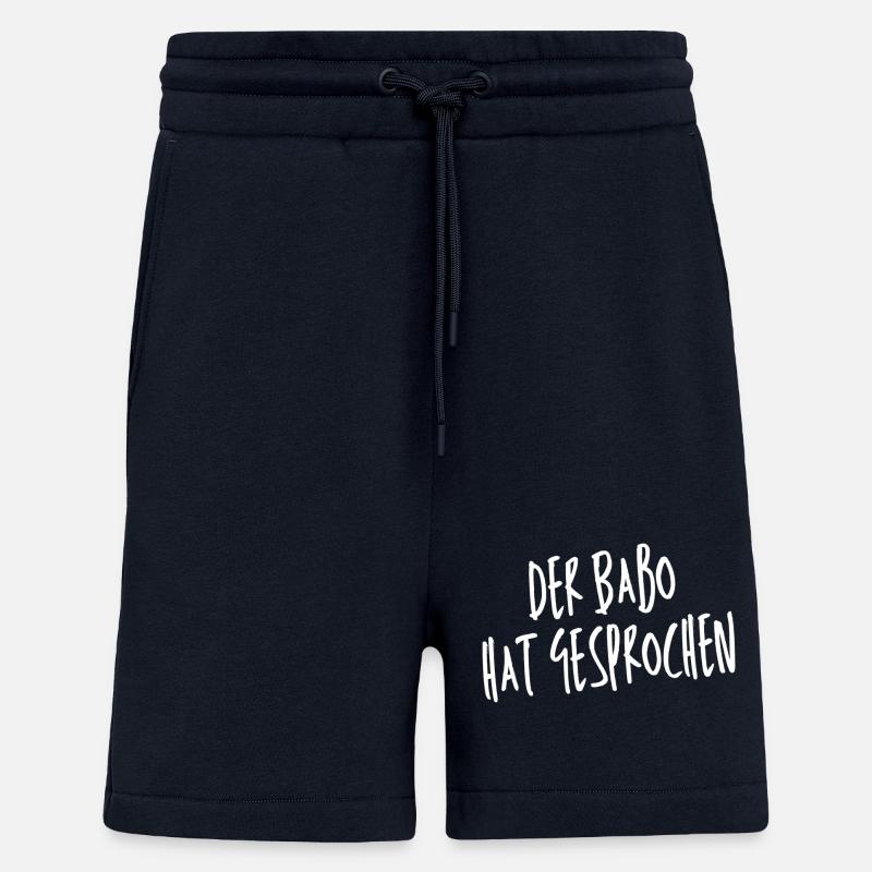Der Babo Gesprochen Shirtdesign - Shorts - made by SPREAD - DARK NAVY