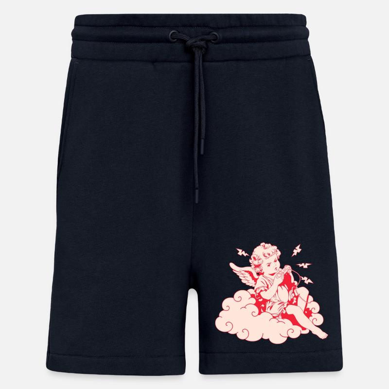 Angry Gaming Cherub – Lag Lightning - Short bio décontracté fabriqué en UE - DARK NAVY