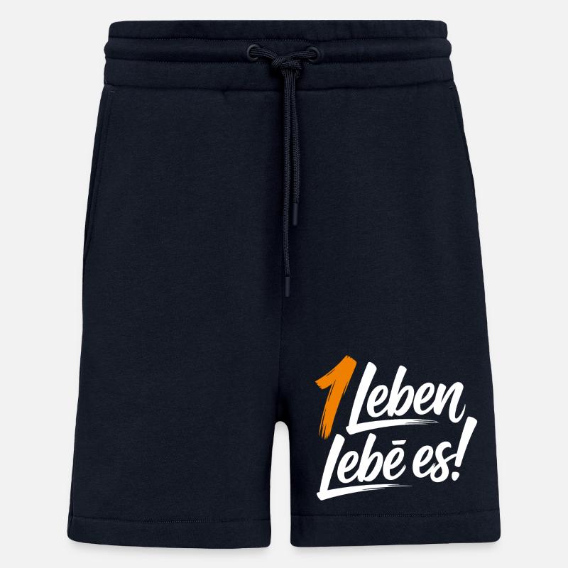 Ein Leben lebe es! - Shorts - made by SPREAD - DARK NAVY