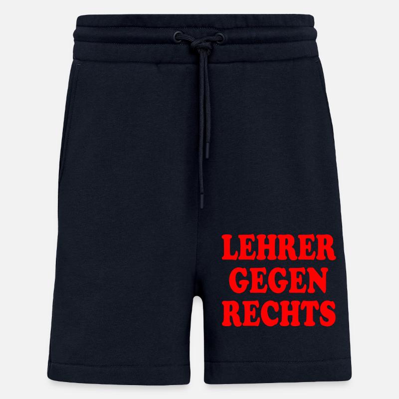 Lehrer gegen rechts - Shorts - made by SPREAD - DARK NAVY