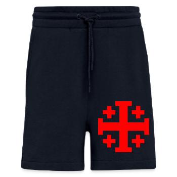 Jerusalem kreuz Jerusalemkreuz - Shorts - made by SPREAD - DARK NAVY - Vorne