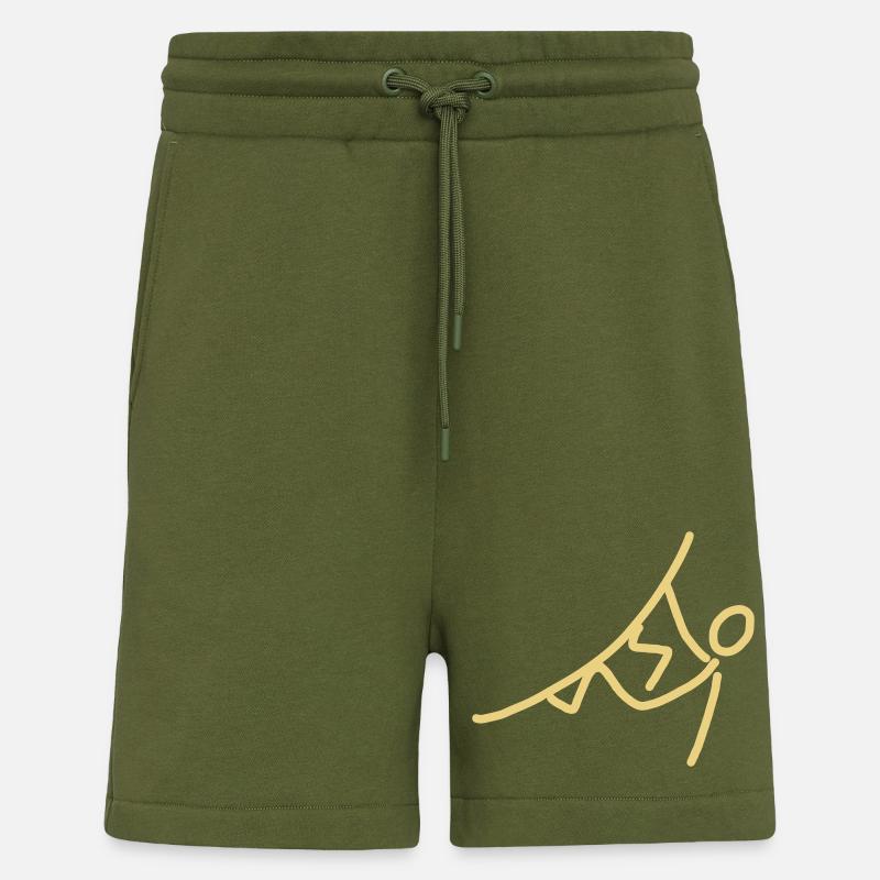 iYpsilon Klettern - Shorts - made by SPREAD - MOSS GREEN