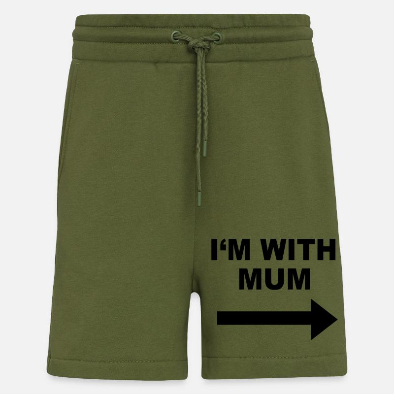 Bébé - Short bio décontracté fabriqué en UE - MOSS GREEN
