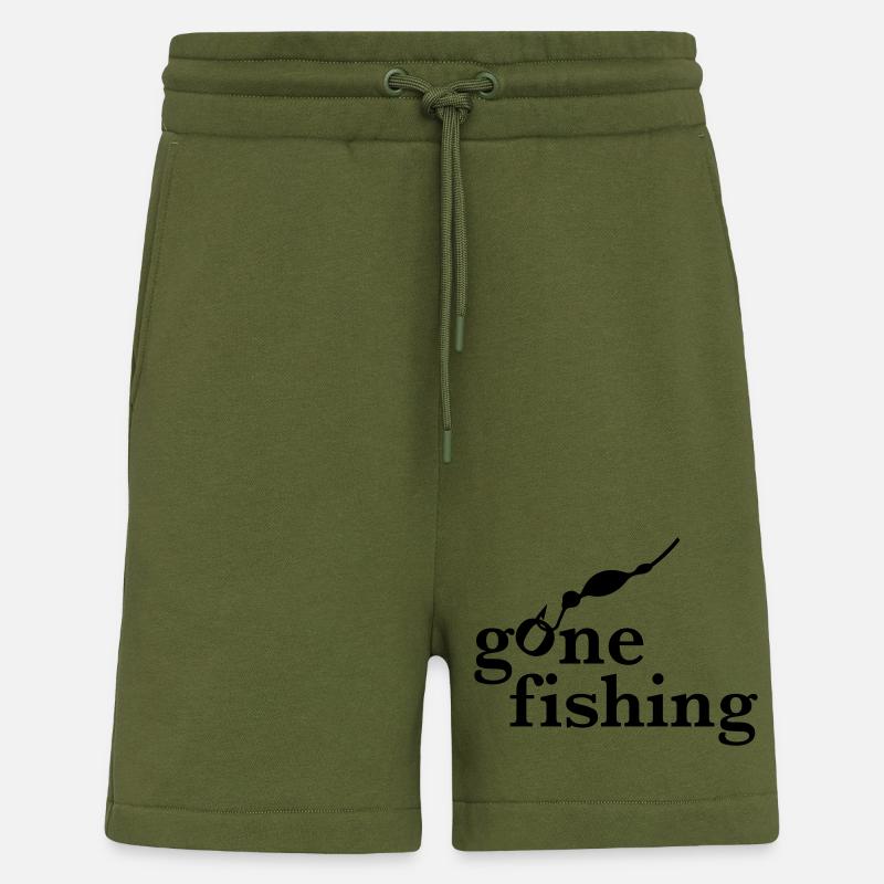 Pêche - Short bio décontracté fabriqué en UE - MOSS GREEN