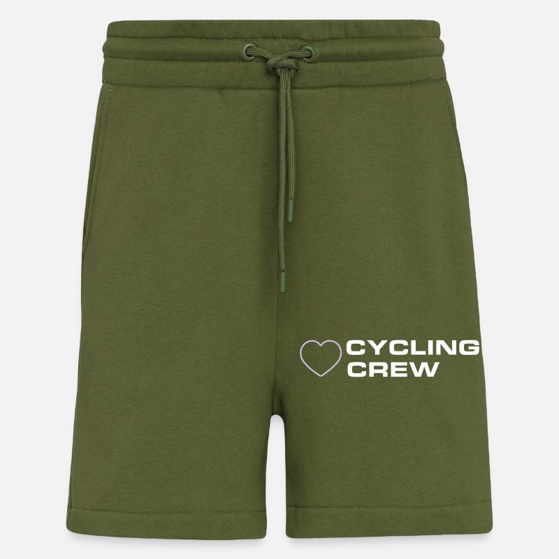 Cycling Crew - Shorts - made by SPREAD - MOSS GREEN