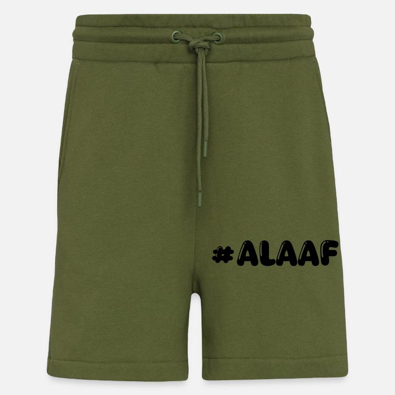 alaaf - Short bio décontracté fabriqué en UE - MOSS GREEN