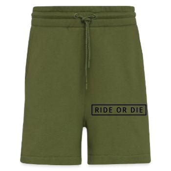 Ride or die - Shorts - made by SPREAD - MOSS GREEN - Vorne