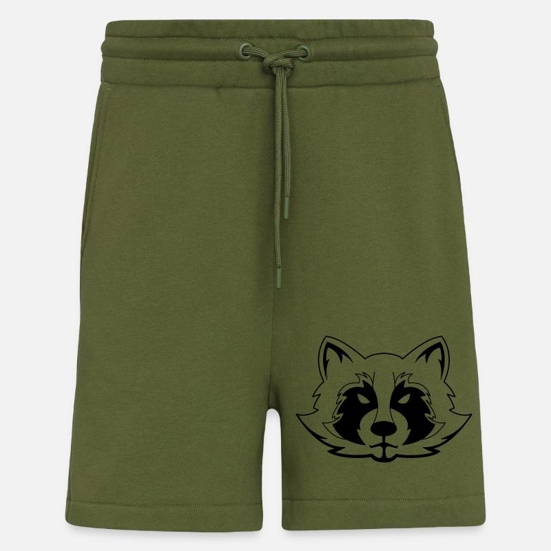 Waschbär - Shorts - made by SPREAD - MOSS GREEN