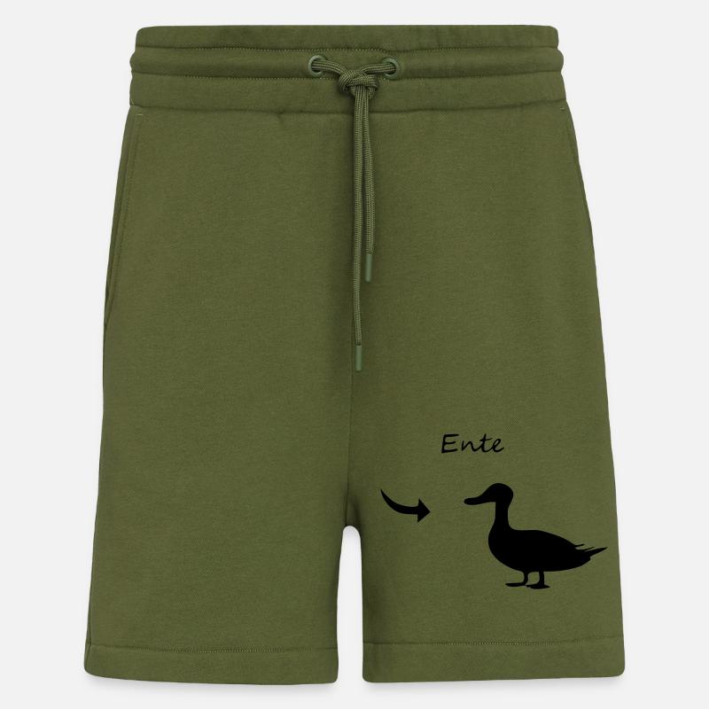 Ente - Shorts - made by SPREAD - MOSS GREEN