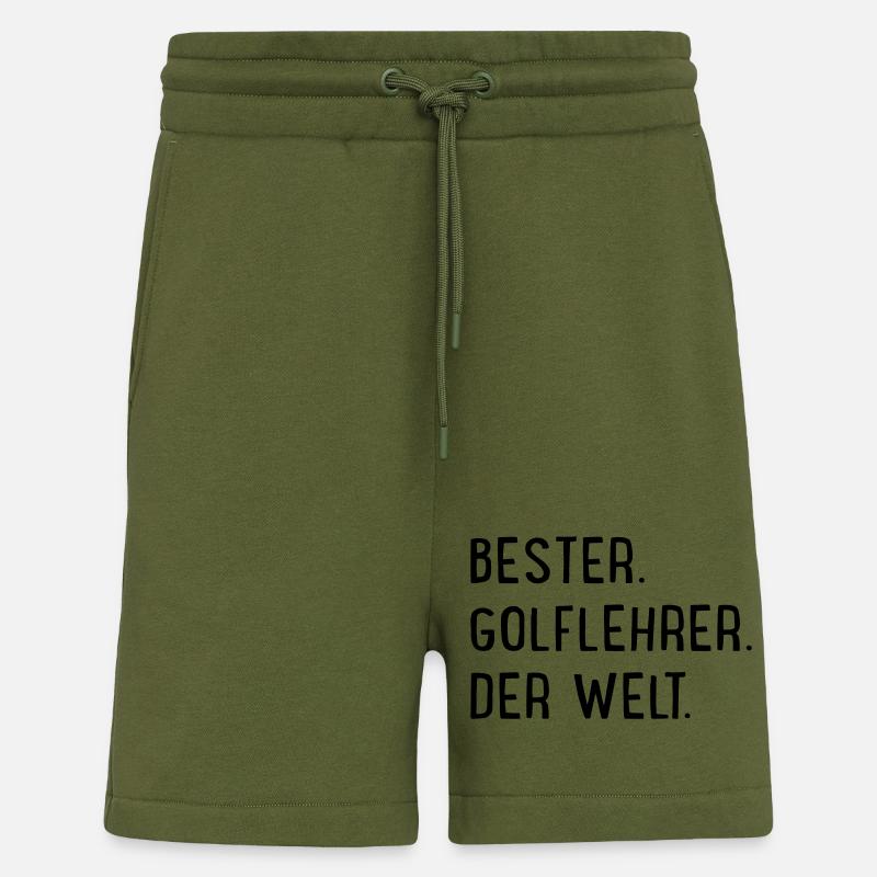 bester Golflehrer - Shorts - made by SPREAD - MOSS GREEN