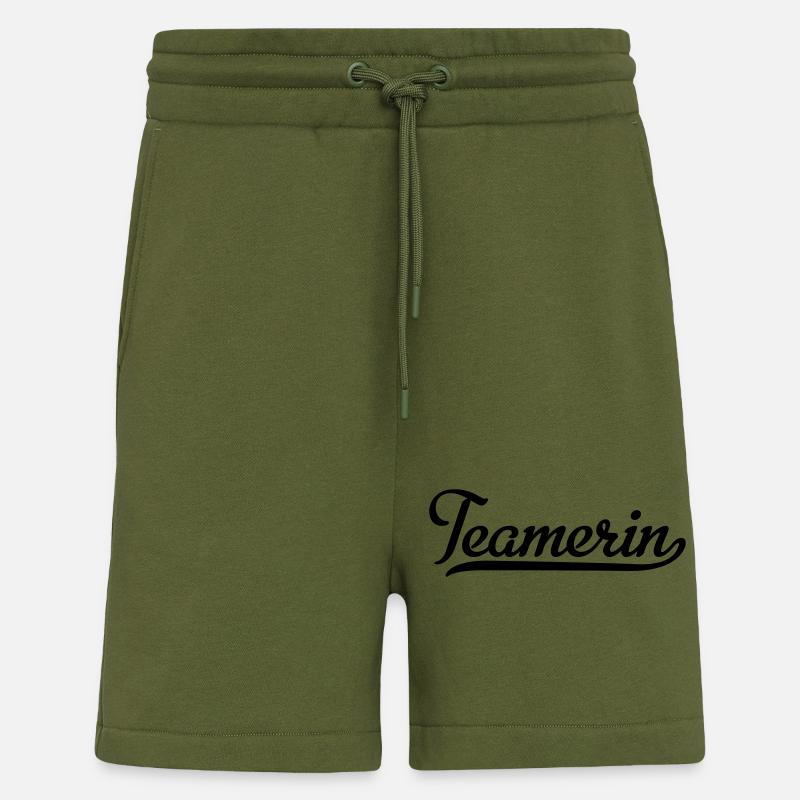 Teamerin - Shorts - made by SPREAD - MOSS GREEN