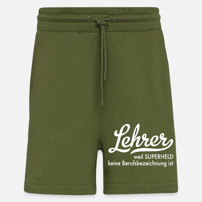 Lehrer - Shorts - made by SPREAD - MOSS GREEN