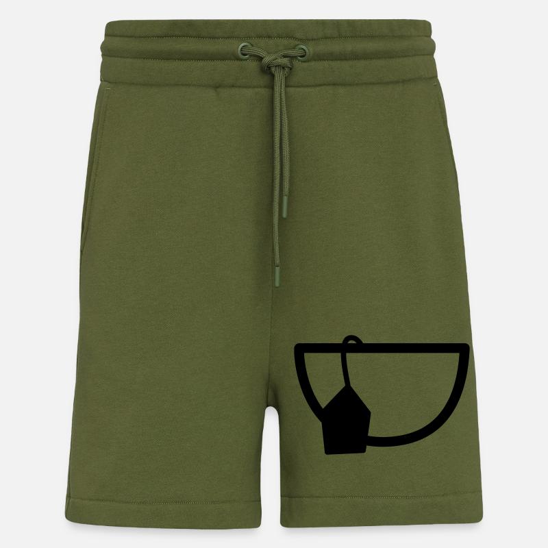 Tea - Shorts - made by SPREAD - MOSS GREEN