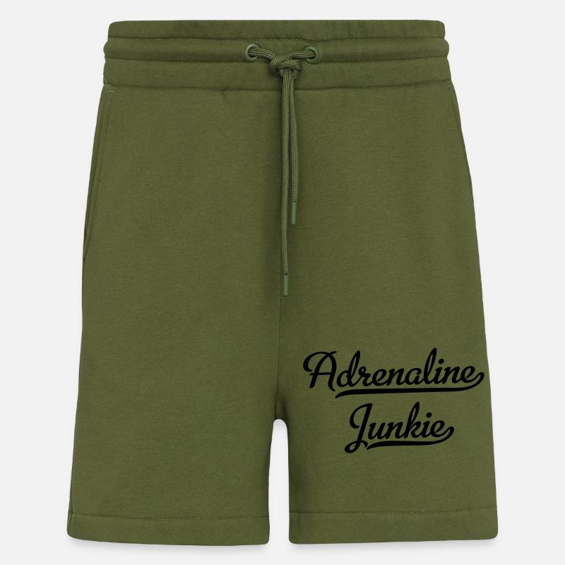 Adrenalin Junkie - Shorts - made by SPREAD - MOSS GREEN