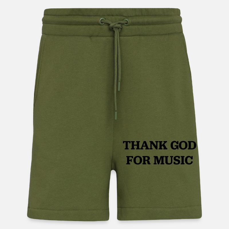 Musik - Shorts - made by SPREAD - MOSS GREEN