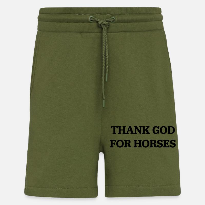 Pferde - Shorts - made by SPREAD - MOSS GREEN
