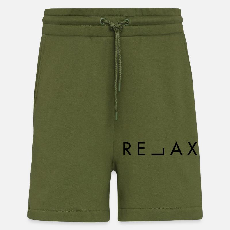 ENTSPANNEN - Shorts - made by SPREAD - MOSS GREEN
