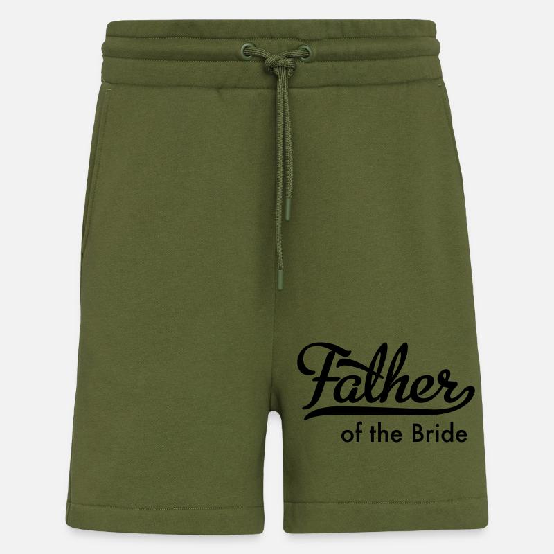 Père de la mariée - Short bio décontracté fabriqué en UE - MOSS GREEN