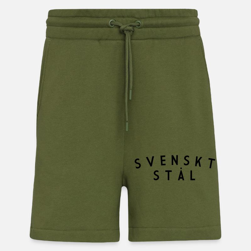 Schwedischer Stahl - Shorts - made by SPREAD - MOSS GREEN