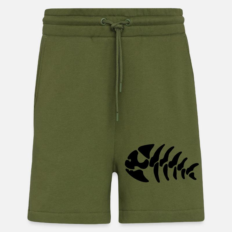 piratenfisch - Shorts - made by SPREAD - MOSS GREEN