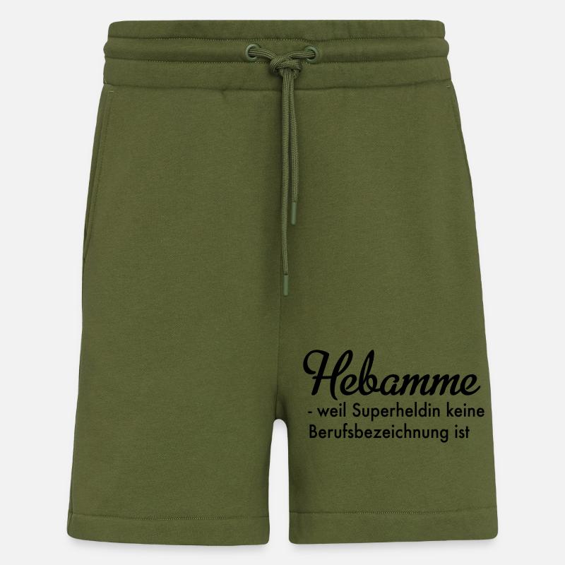 Hebamme - Shorts - made by SPREAD - MOSS GREEN
