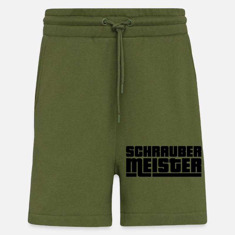 Schraubermeister - Shorts - made by SPREAD - MOSS GREEN