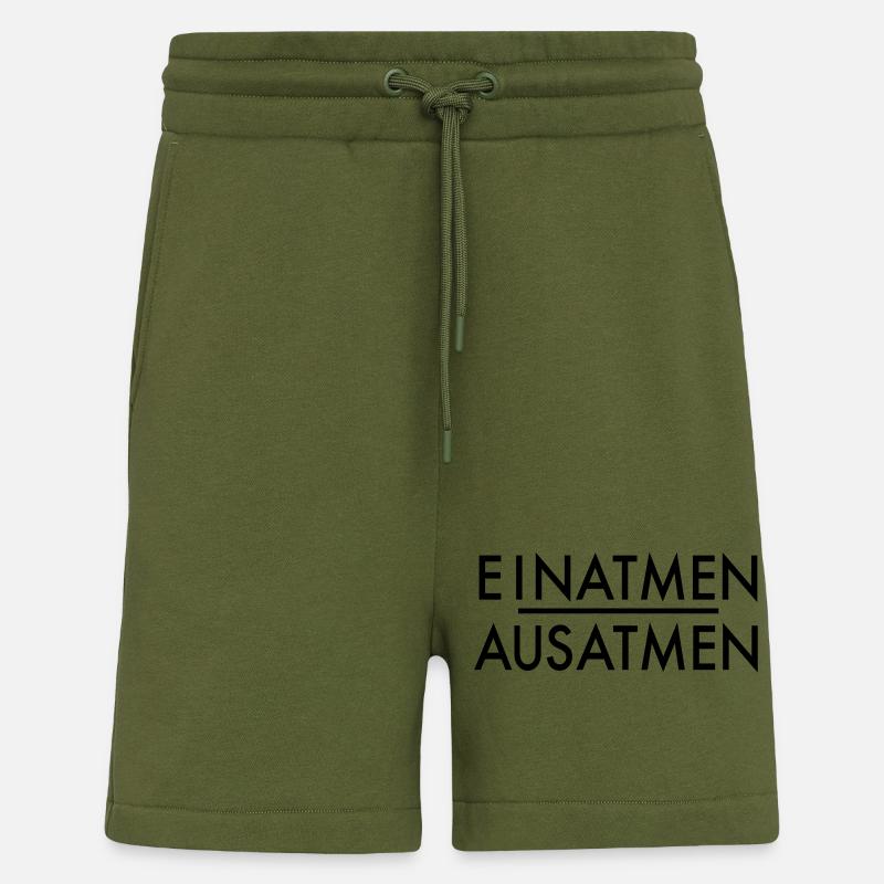 Yoga - Shorts - made by SPREAD - MOSS GREEN