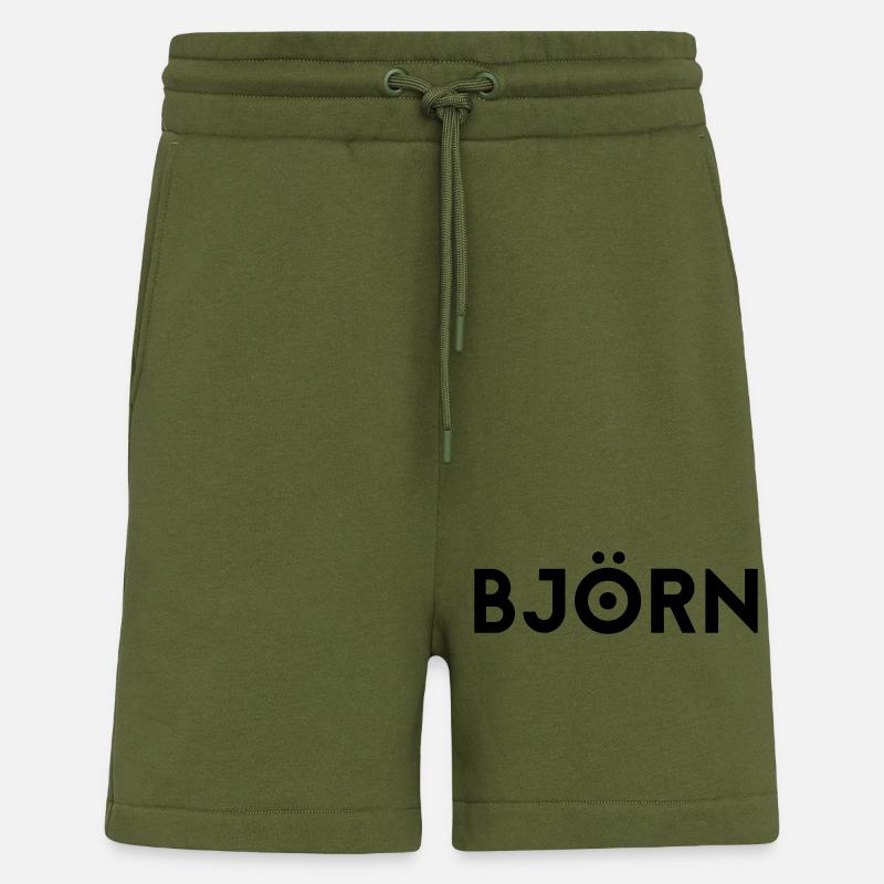 Vorname Björn - Shorts - made by SPREAD - MOSS GREEN