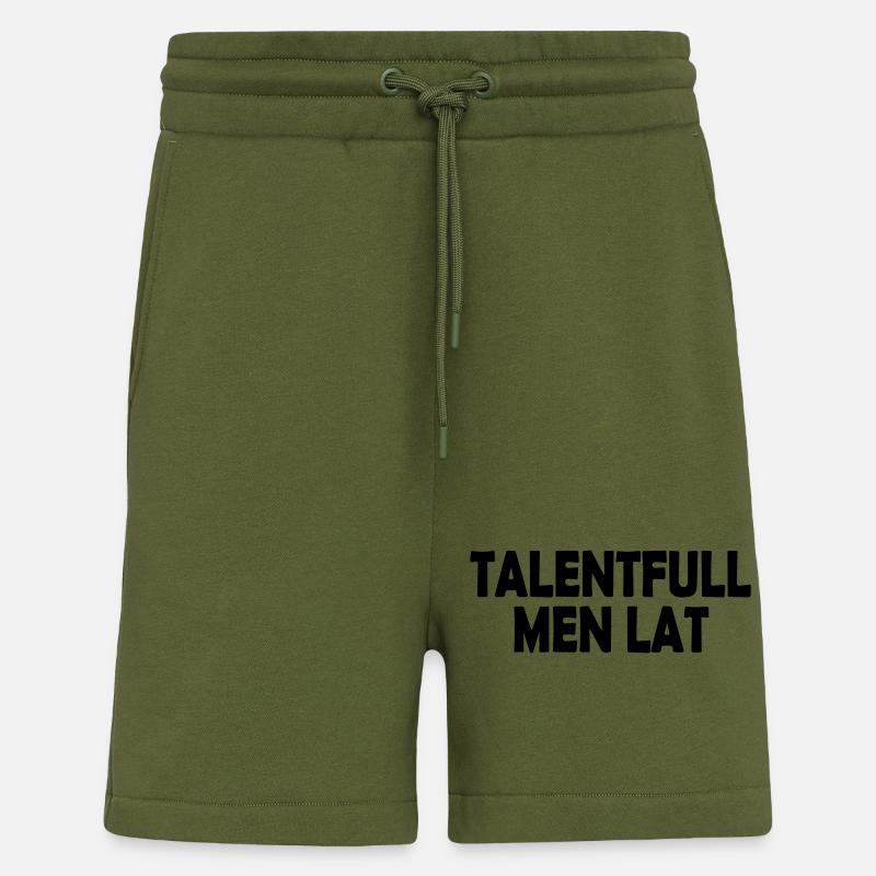talentiert, aber faul - Shorts - made by SPREAD - MOSS GREEN