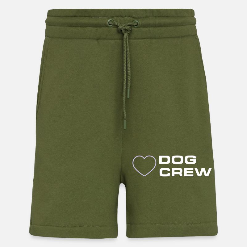 Dog Crew - Shorts - made by SPREAD - MOSS GREEN