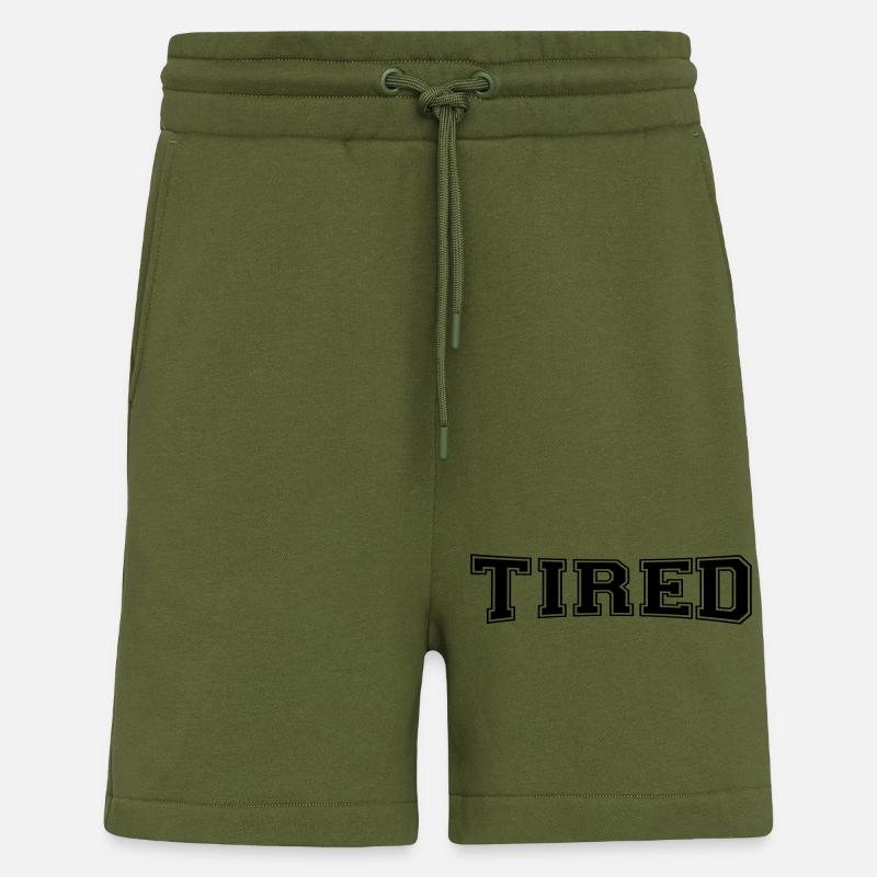 tired - Shorts - made by SPREAD - MOSS GREEN