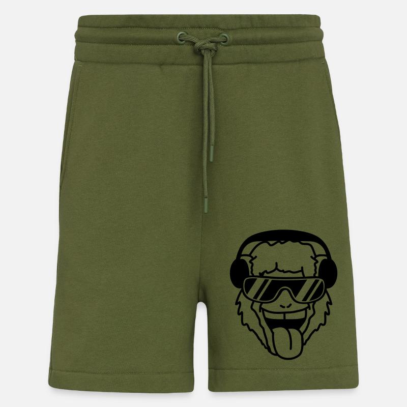 Cool Monkey - Shorts - made by SPREAD - MOSS GREEN