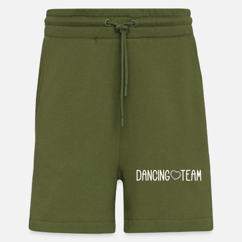 Dancing Team - Shorts - made by SPREAD - MOSS GREEN