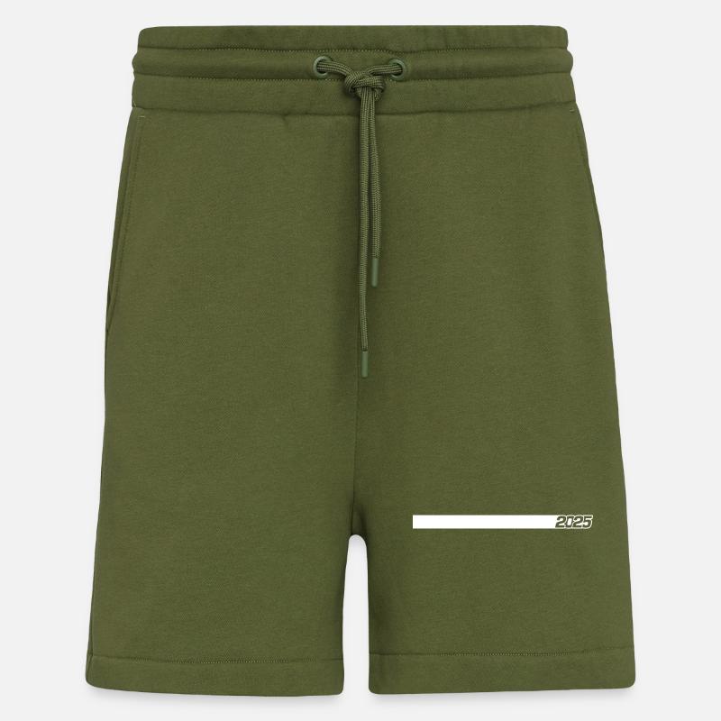 2025 Line - Shorts - made by SPREAD - MOSS GREEN