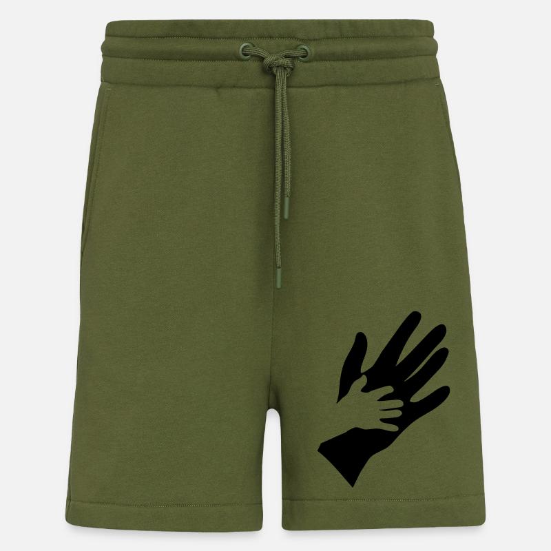 main - Short bio décontracté fabriqué en UE - MOSS GREEN