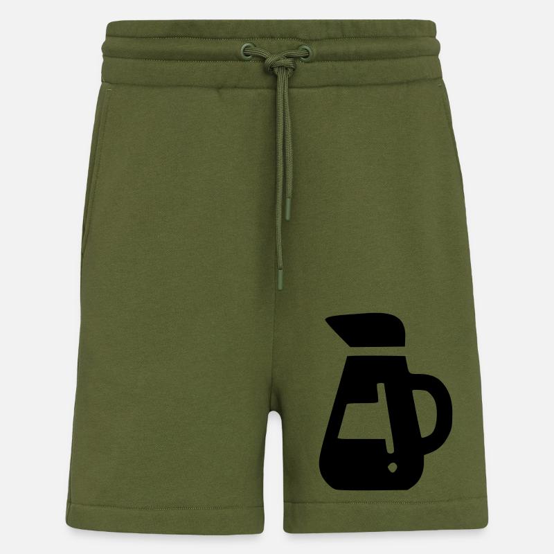 Kaffeekanne - Shorts - made by SPREAD - MOSS GREEN