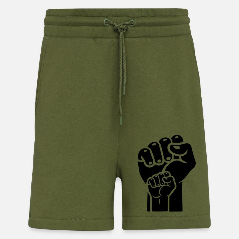 faust 2 - Shorts - made by SPREAD - MOSS GREEN