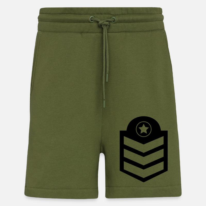 abzeichen - Shorts - made by SPREAD - MOSS GREEN