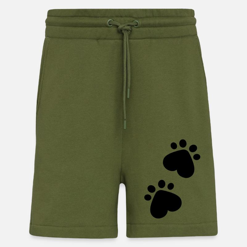 Pfoten - Shorts - made by SPREAD - MOSS GREEN