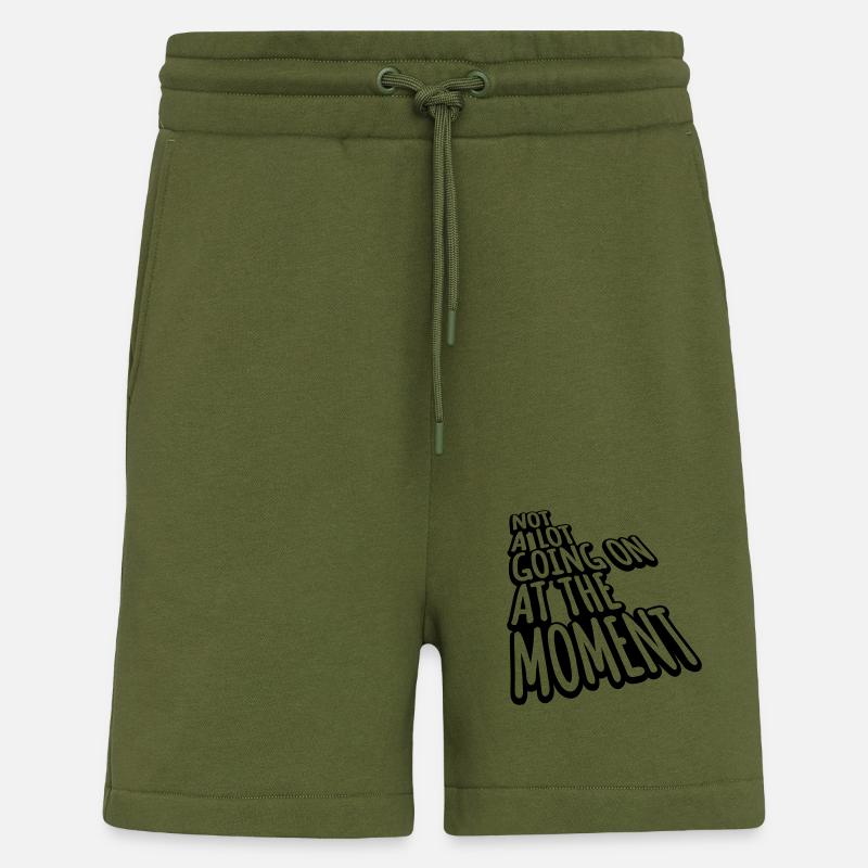 Not much going on - Shorts - made by SPREAD - MOSS GREEN