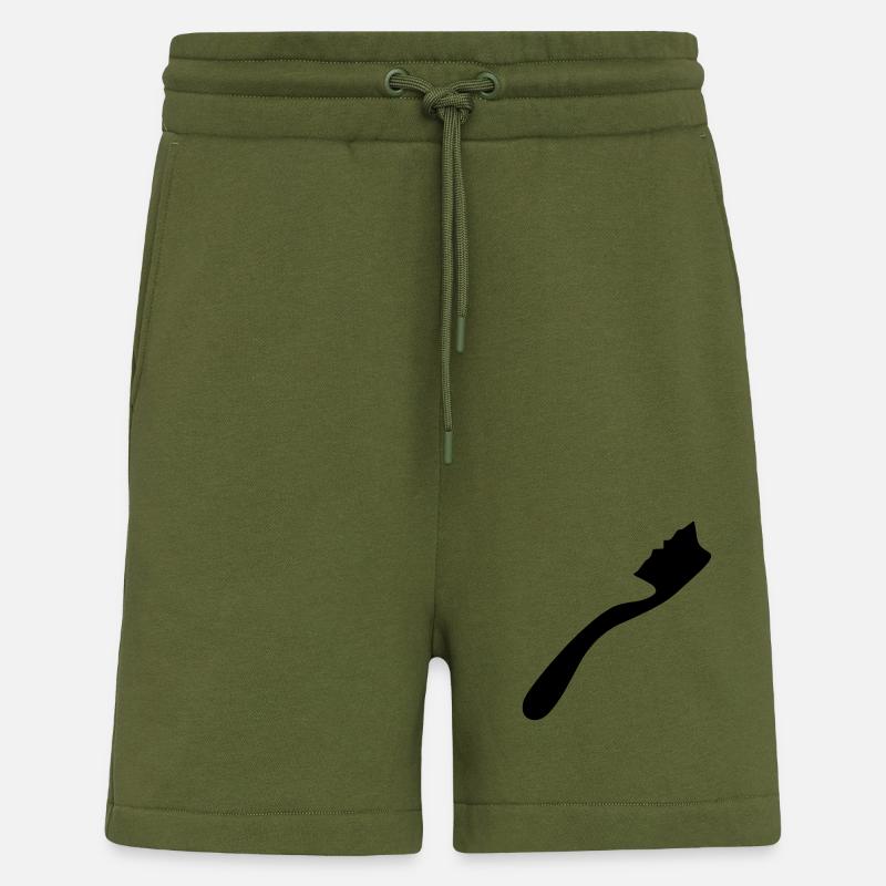 Zahnbürste - Shorts - made by SPREAD - MOSS GREEN