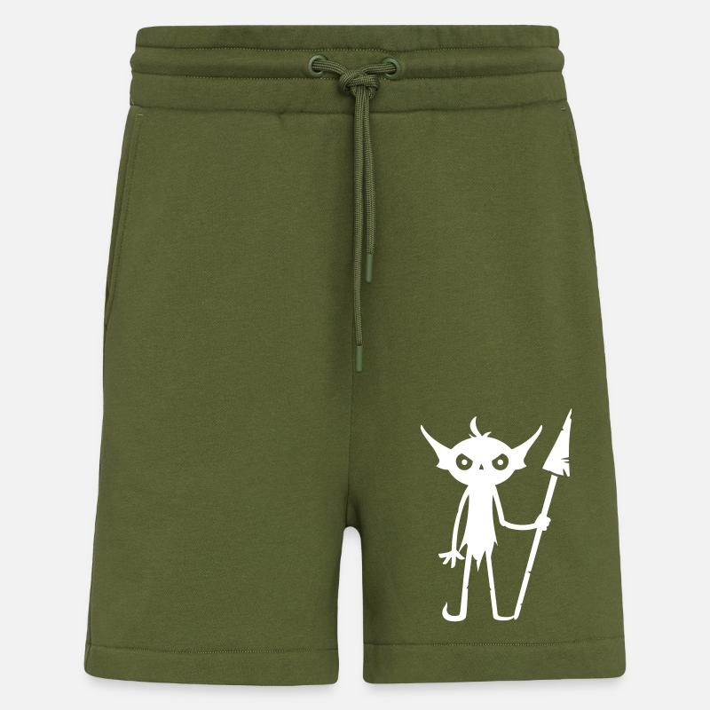 Goblin Ork - Shorts - made by SPREAD - MOSS GREEN