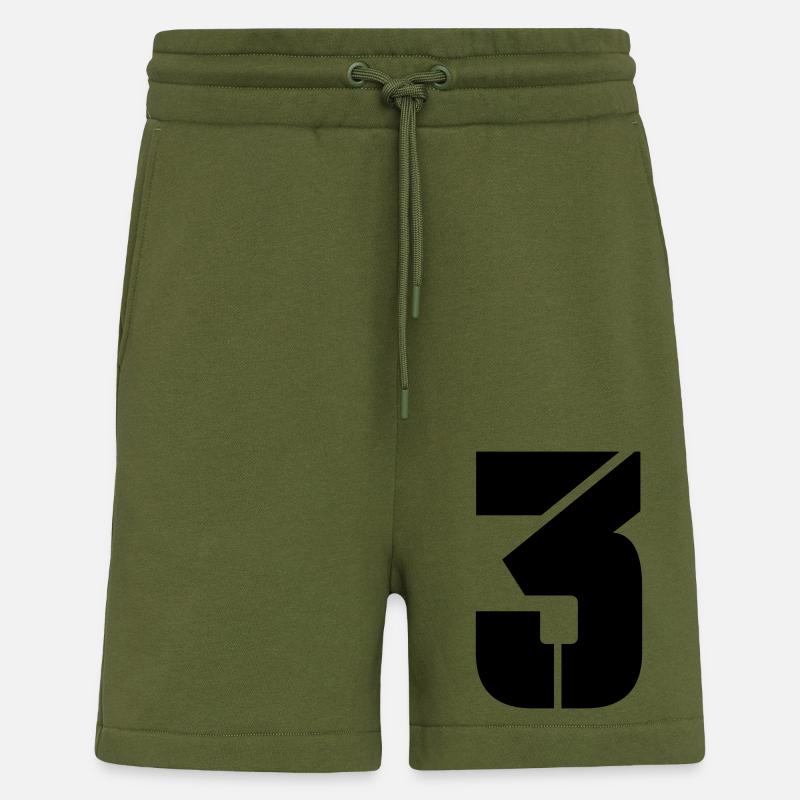 3 - Shorts - made by SPREAD - MOSS GREEN