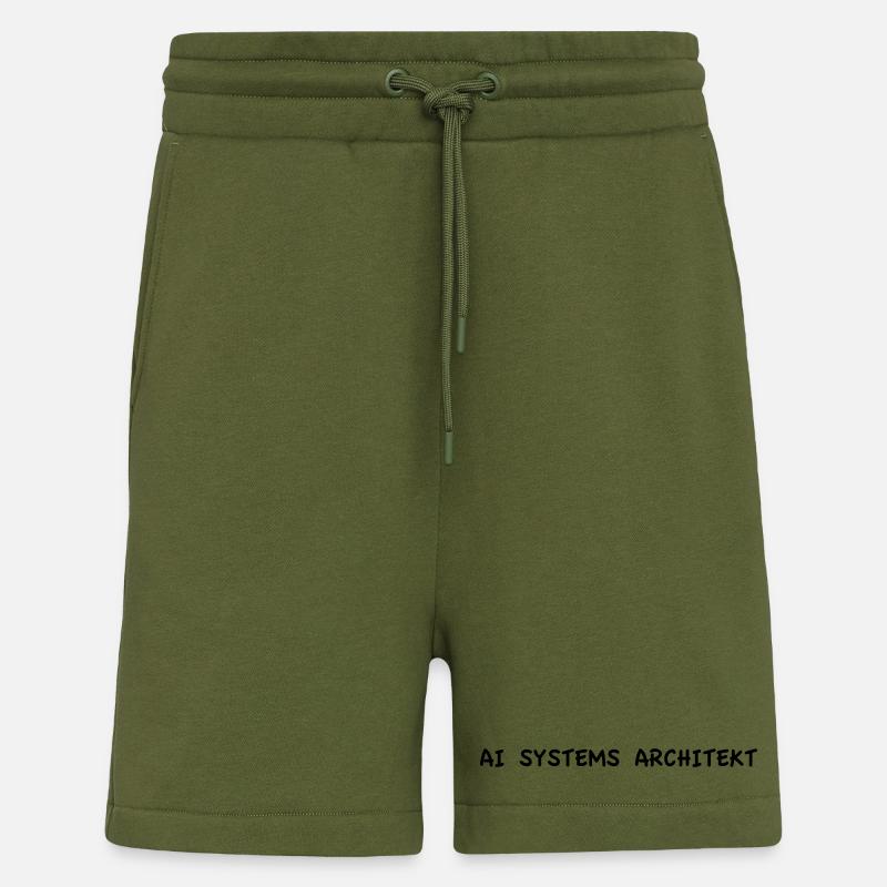 AI Systems Architekt - Shorts - made by SPREAD - MOSS GREEN